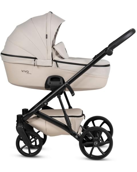 Детская коляска Tutis Viva 6 Plus Essential 3 в 1 с автокреслом Elo Lux EduSky Black 1612058 Crystal