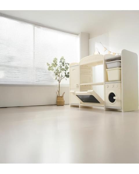 Кухня детская UNIX Kids Cook & Store 2 ящика Grey