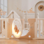 Манеж UNIX Kids DeLuxe House&Storage Camel, 150 x 180 см с игровыми аксессуарами