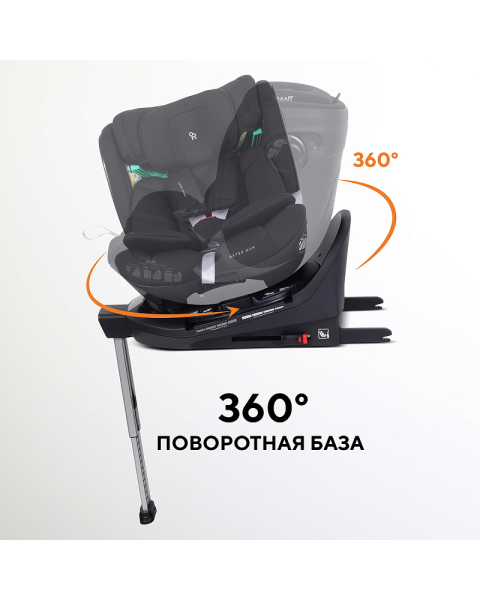Автокресло Rant Miro с базой Isofix Black