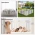 Манеж UNIX Kids Ocean 188x151 см Grey