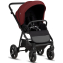 Детская коляска 3 в 1 Tutis Leo 3+ с автокреслом Beno Black (220) Burgundy