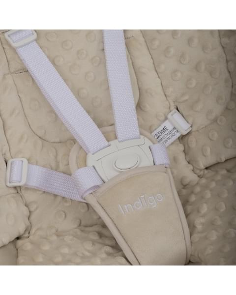 Электронные качели 2 в 1 Indigo Fresh, светло-бежевый