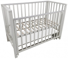 Детская кроватка Indigo Norden универсальный маятник, колесо серый