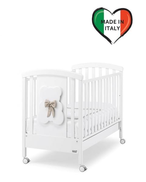 Детская кровать Erbesi Dudu белый/песочный