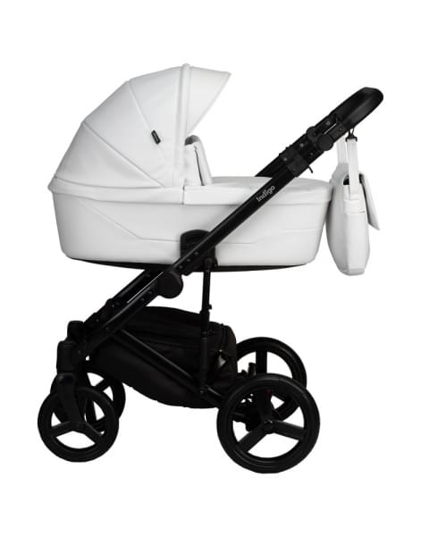 Коляска Indigo LAMAR 2 в 1 (La 01 (белая кожа)