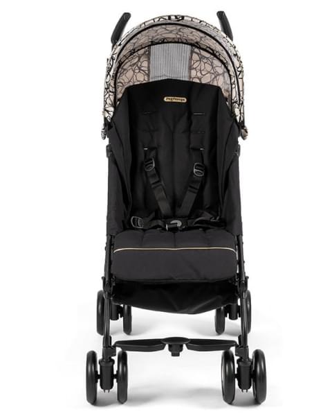 Коляска-трость Peg Perego Pliko Mini с бампером Graphic Gold
