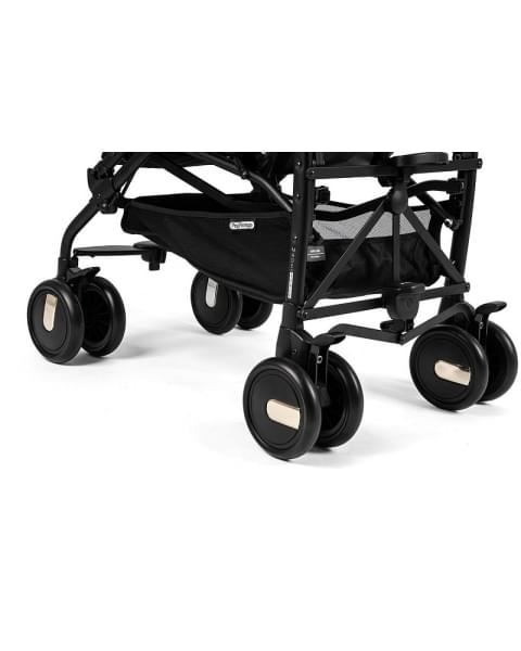 Коляска-трость Peg Perego Pliko Mini с бампером Graphic Gold
