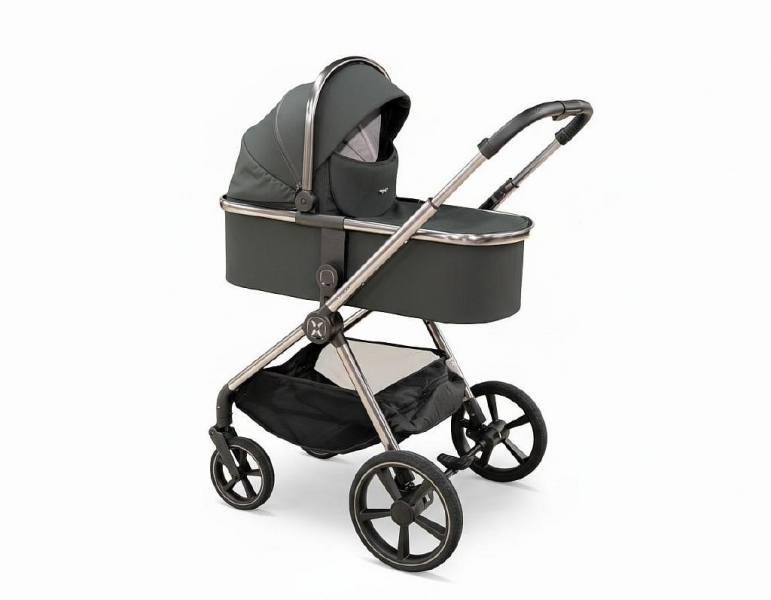 Коляска 2 в 1 Agex Life 2026, Midnight Grey (Темно-серый)