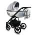 Детская коляска 2 в 1 Bexa Air, 09 (Белая кожа + Светло-серый)