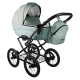 Коляска 2 в 1 Bexa Ideal Classic 14", ID 03 (Шалфей - шалфей кожа)