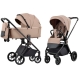 Коляска 2 в 1 Carrello Ultra CRL-6525, Antique Beige (Бежевый)