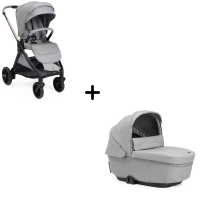 Коляска 2 в 1 Chicco Bellagio, Lunar Rock (Серый)