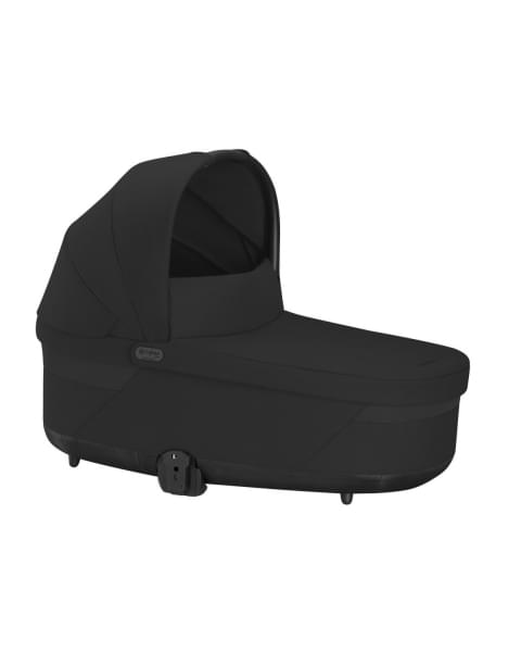 Коляска 2 в 1 Cybex Balios S Lux BLK 2025, Moon Black с дождевиком