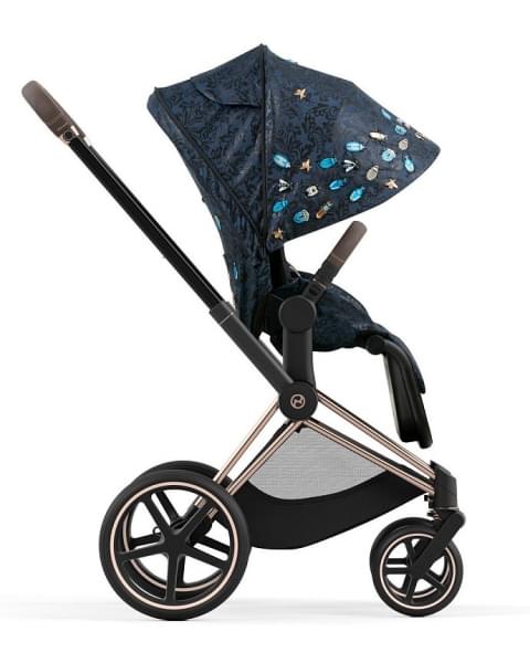 Коляска 2 в 1 Cybex Priam IV Jewels of Nature/Rosegold