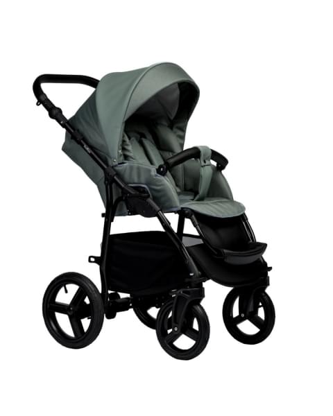 Коляска 2 в 1 Indigo Impulse Eco, Ie 01 (Шалфей)