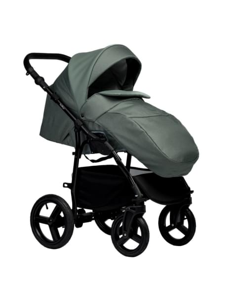 Коляска 2 в 1 Indigo Impulse Eco, Ie 01 (Шалфей)