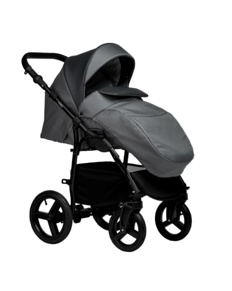 Коляска 2 в 1 Indigo Impulse Eco, Ie 06 (Серый)