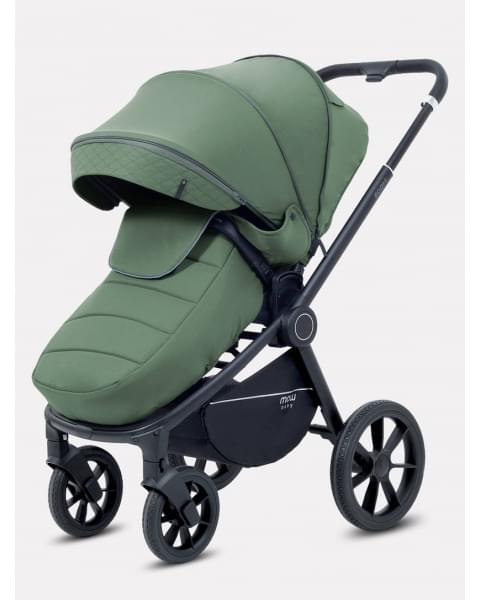 Коляска 2 в 1 Mowbaby Zoom PU Olive