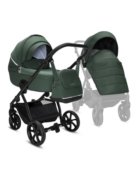 Коляска 2 в 1 Noordi Fjordi V.2, Emerald Green (064)