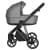 Коляска 2 в 1 Roan Sol Lux, Cloud Grey шасси Nikiel (Серый)