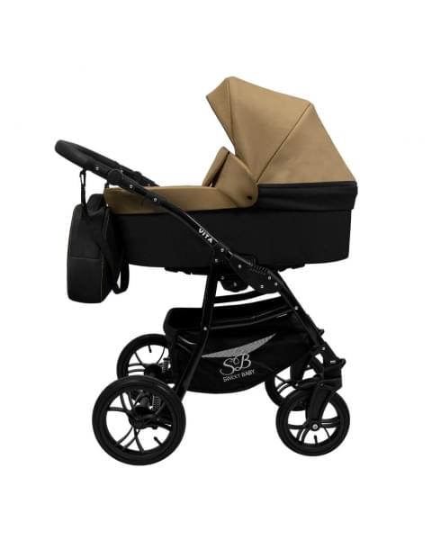 Коляска 2 в 1 Sweet Baby Vita, Beige / Black (Коричневый / Черный)