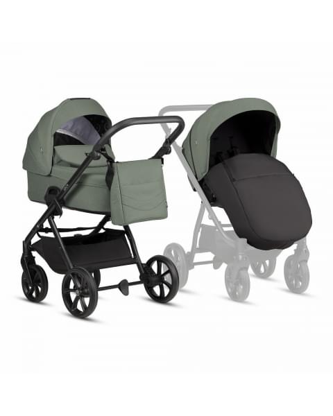 Коляска 2 в 1 Tutis Leo 3+, Sage (039)