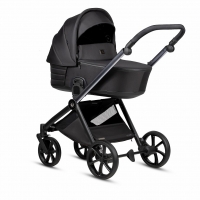 Коляска 2 в 1 Tutis Mio 3+ New Black Edition, Obsidian (060)