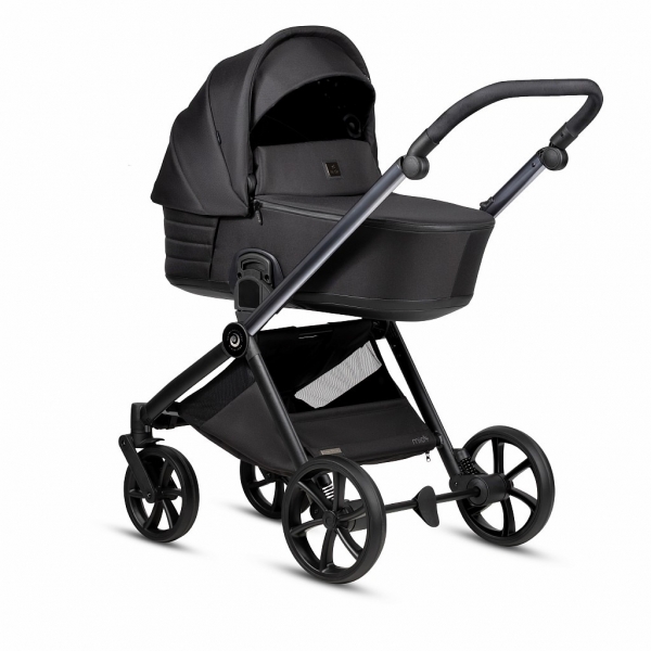 Коляска 2 в 1 Tutis Mio 3+ New Black Edition, Obsidian (060)
