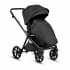 Коляска 2 в 1 Tutis Mio 3+ New Black Edition, Obsidian (060)