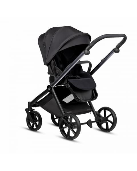 Коляска 2 в 1 Tutis Mio 3+ New Black Edition, Obsidian (060)
