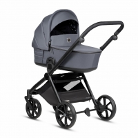 Коляска 2 в 1 Tutis Mio 3+ New Essential, Dark Grey (103)