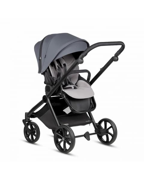 Коляска 2 в 1 Tutis Mio 3+ New Essential, Dark Grey (103)
