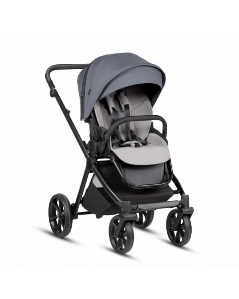 Коляска 2 в 1 Tutis Mio 3+ New Essential, Dark Grey (103)