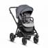Коляска 2 в 1 Tutis Mio 3+ New Essential, Dark Grey (103)