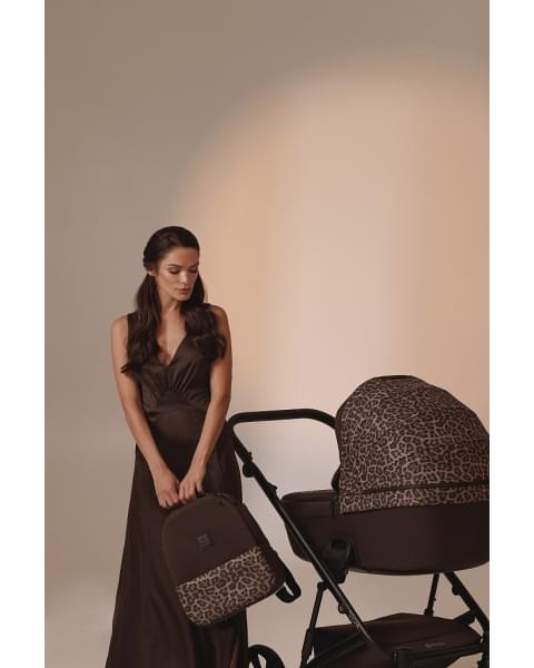 Коляска 2 в 1 Tutis Viva 6+ Wild Elegance, Wild Moca (322)