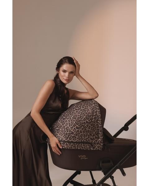 Коляска 2 в 1 Tutis Viva 6+ Wild Elegance, Wild Moca (322)