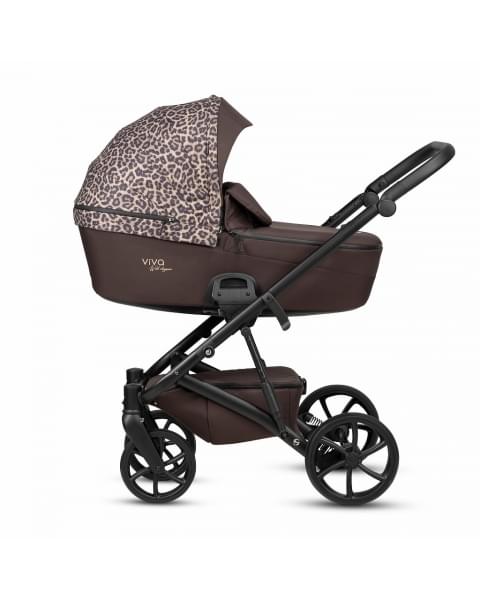 Коляска 2 в 1 Tutis Viva 6+ Wild Elegance, Wild Moca (322)