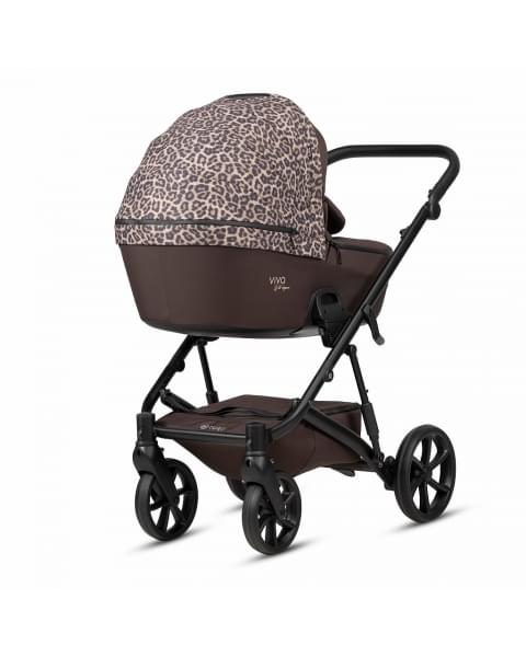 Коляска 2 в 1 Tutis Viva 6+ Wild Elegance, Wild Moca (322)