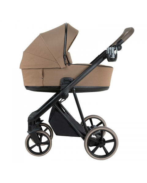Детская коляска 2 в 1 Roan Sol 2.0 Mocha Mousse/ Black/ руч.Cappuccino