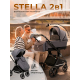 Коляска 2 в 1 Sweet Baby Stella Dark Grey