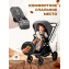 Коляска 2 в 1 Sweet Baby Stella Dark Grey
