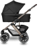 Коляска 3 в 1 ABC-Design Salsa 4 Air 2023, Dolphin / Автокресло Champagne (Черный / Черный)