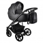 Коляска 3 в 1 Bexa Air Eco, 03 (Черная кожа)