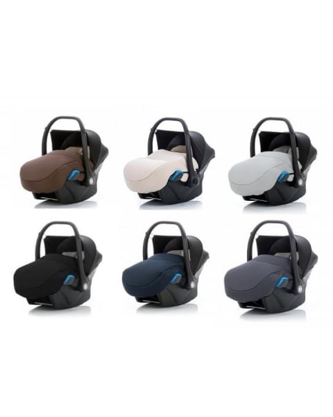 Коляска 3 в 1 Bexa Air Eco, 03 (Черная кожа)