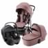 Коляска 3 в 1 Britax Roemer Smile 5Z, Dusty Rose (Розовый) + Автокресло Britax Roemer Baby-Safe Pro Classic (0-13 кг), Deep Black (Черный)