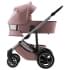 Коляска 3 в 1 Britax Roemer Smile 5Z, Dusty Rose (Розовый) + Автокресло Britax Roemer Baby-Safe Pro Classic (0-13 кг), Deep Black (Черный)