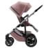 Коляска 3 в 1 Britax Roemer Smile 5Z, Dusty Rose (Розовый) + Автокресло Britax Roemer Baby-Safe Pro Classic (0-13 кг), Deep Black (Черный)