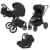 Коляска 3 в 1 Carrello Epica CRL-8511 / 2025, Space Black (Черный)