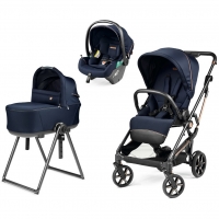 Коляска 3 в 1 Peg Perego Vivace Flex Lounge, Blue Shine (Темно-синий)